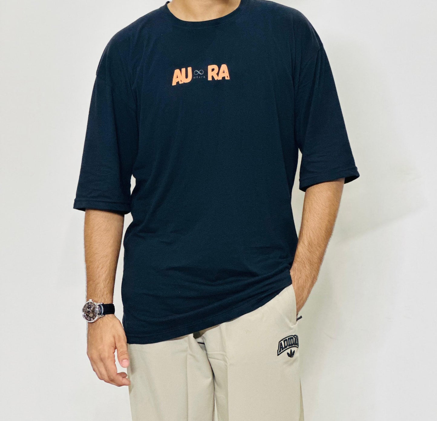 classic Black Aura Tee