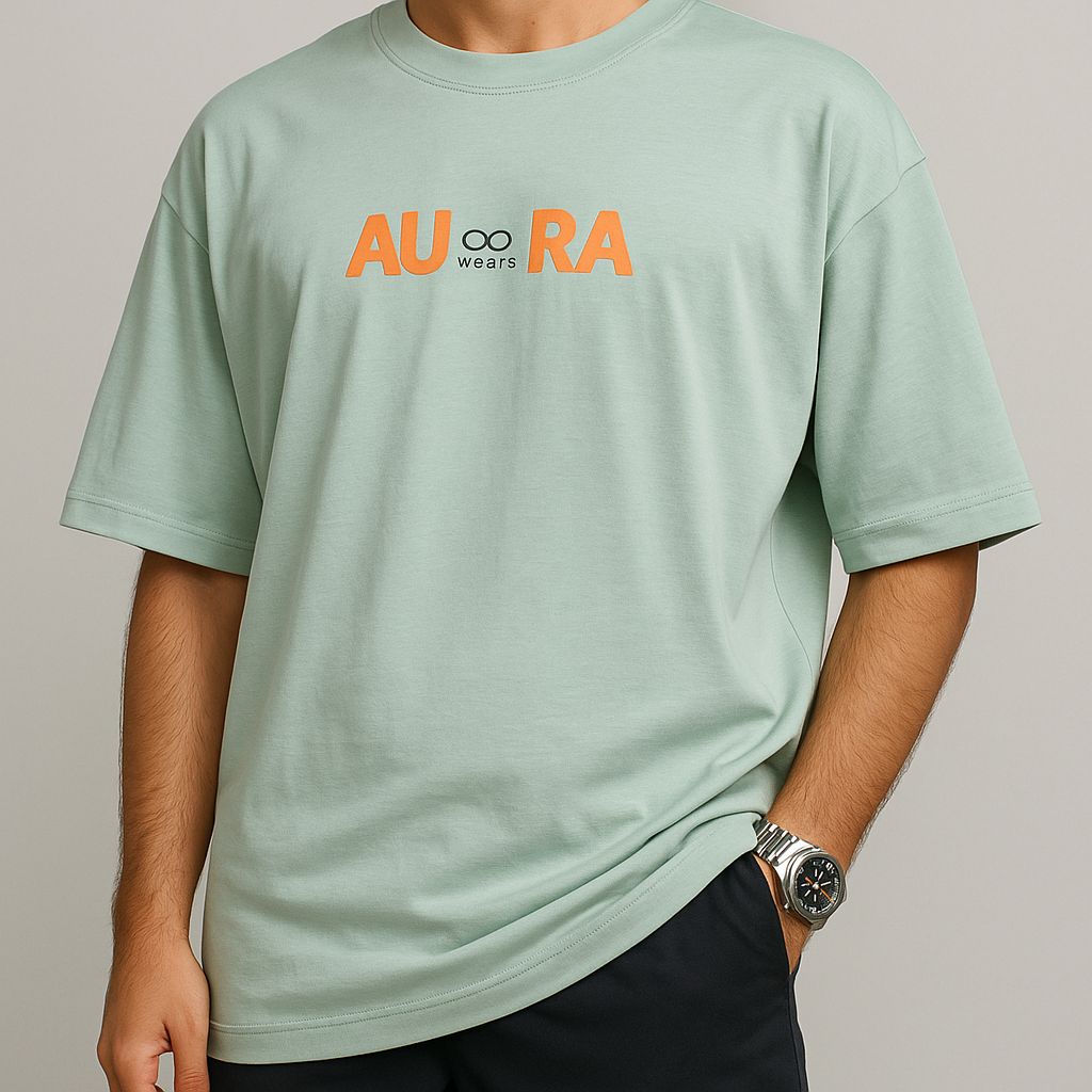 Soft Mint Aura Tee