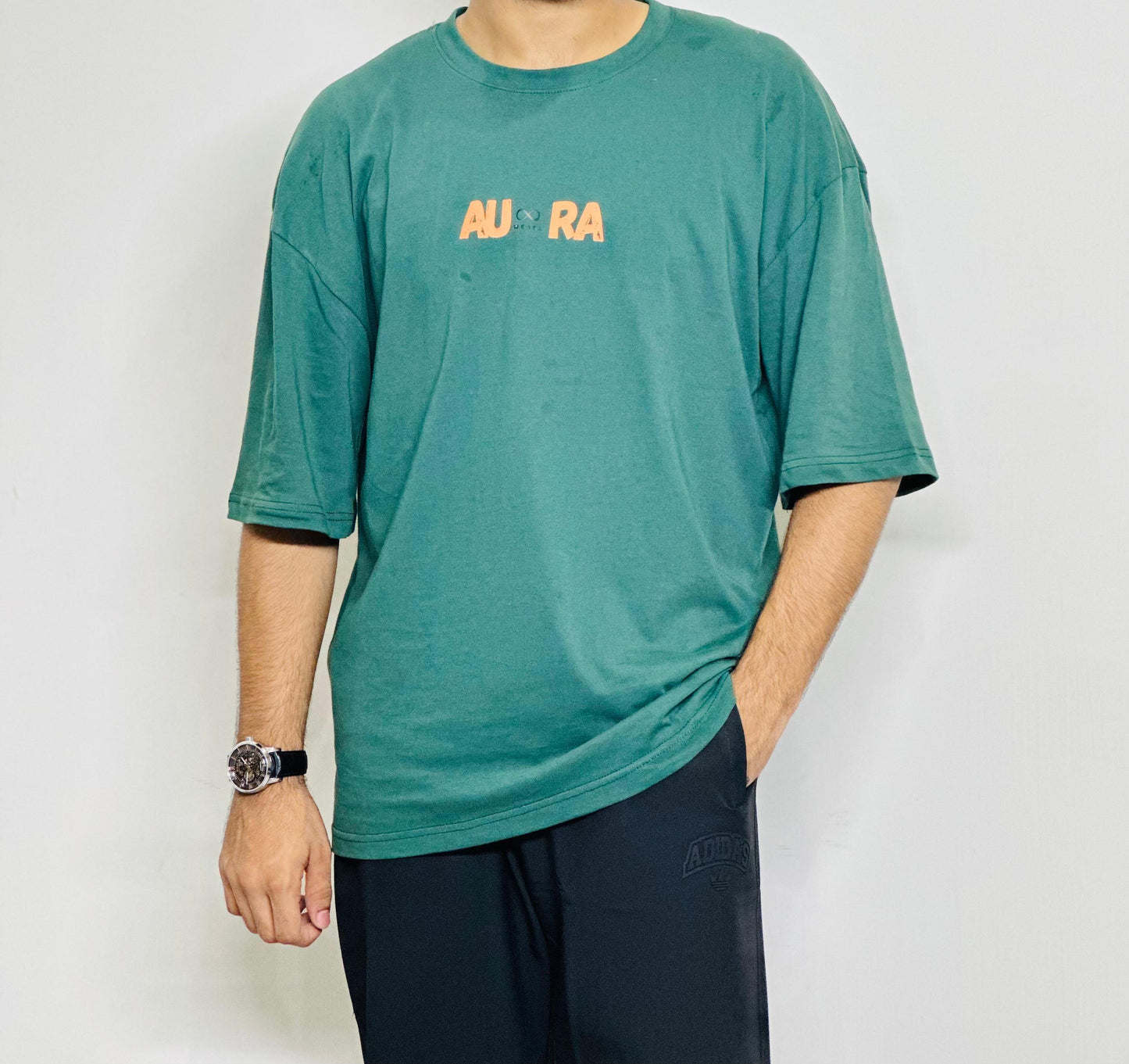 Bottle Green Aura Tee