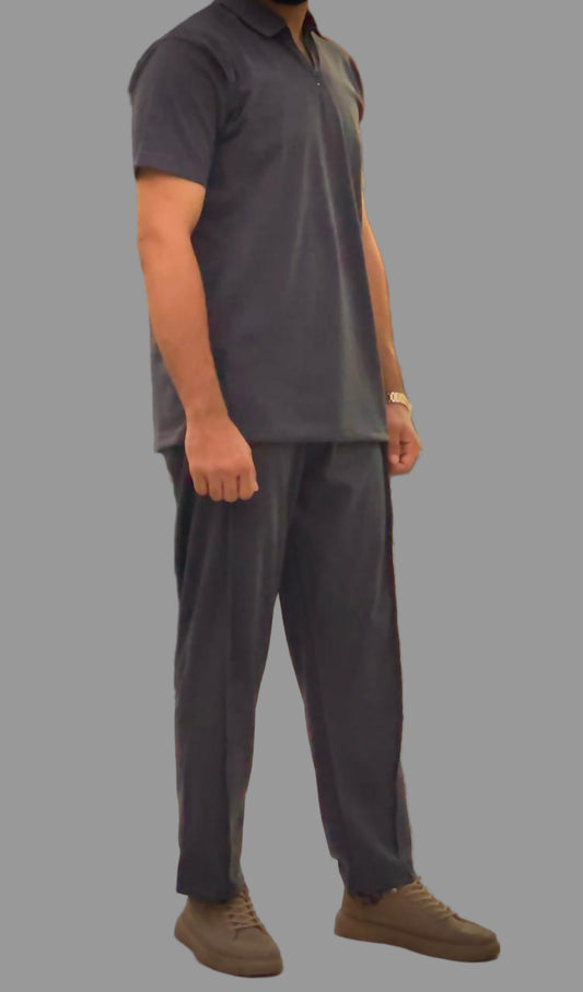 Midnight zipper (charcoal)